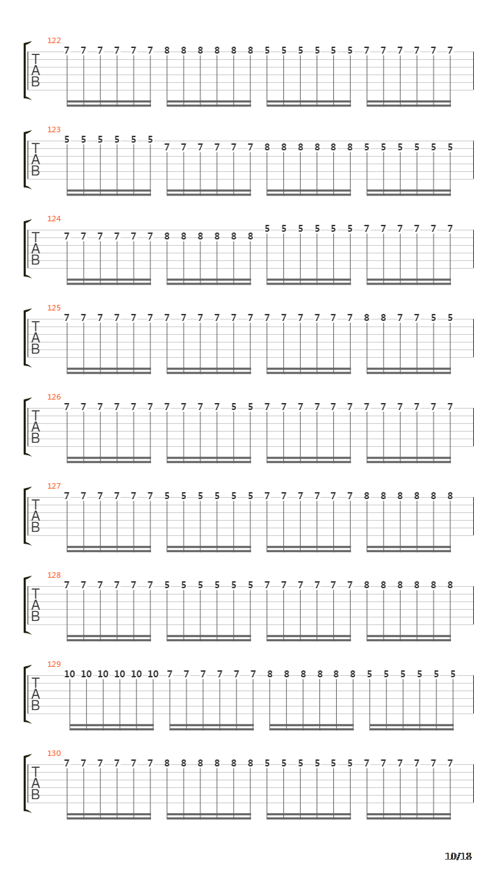 Nemesis 2吉他谱