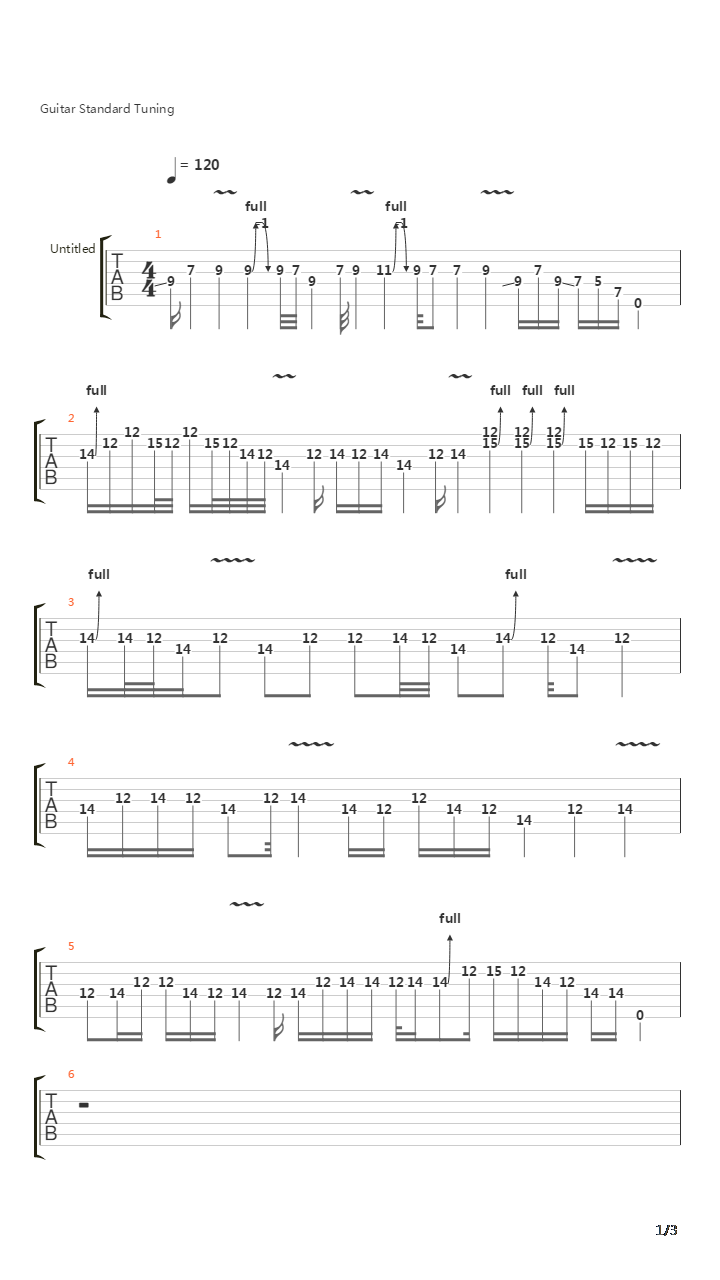 Deserted Cities Of The Heart吉他谱