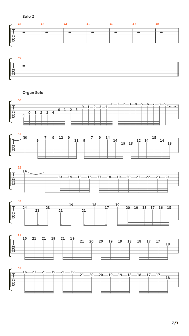 魂斗罗(Contra) - Format_X吉他谱