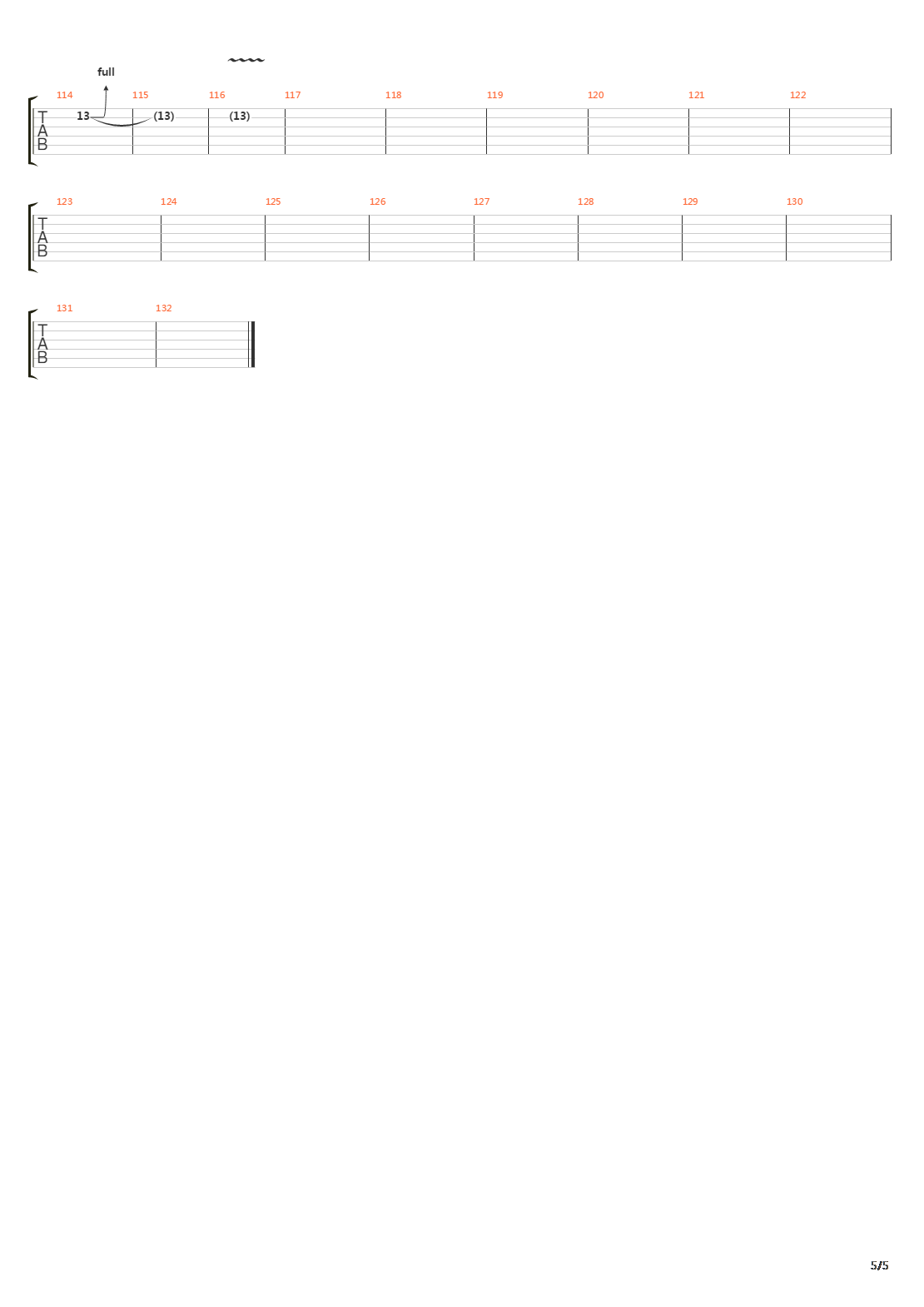 Millennia吉他谱