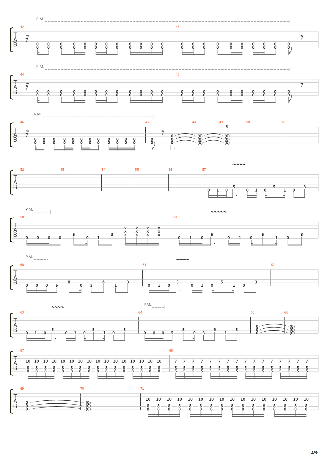 Mnstr吉他谱