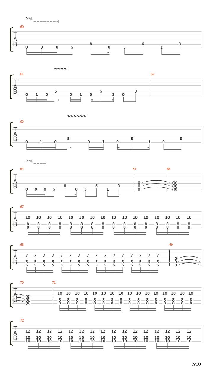 Mnstr吉他谱