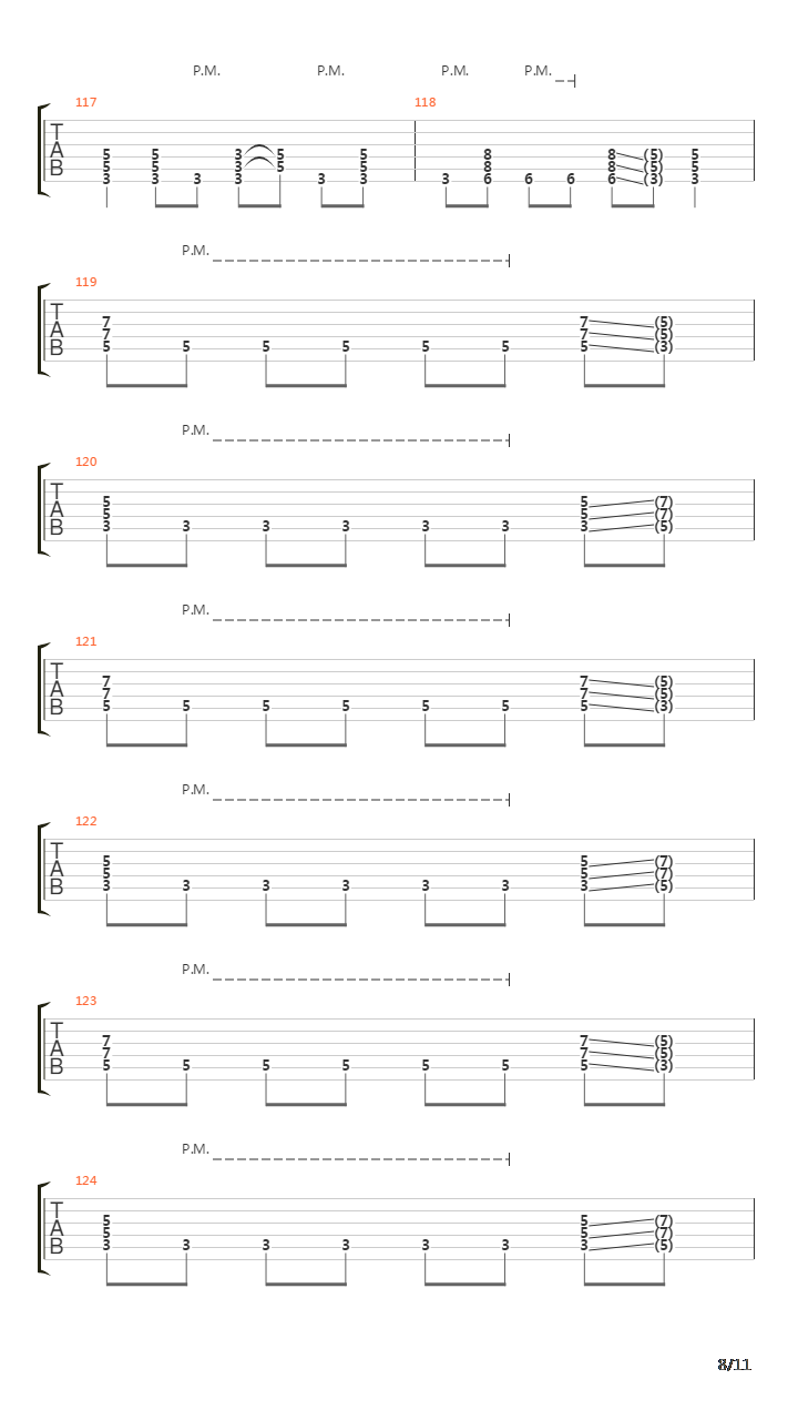 In The Lead吉他谱