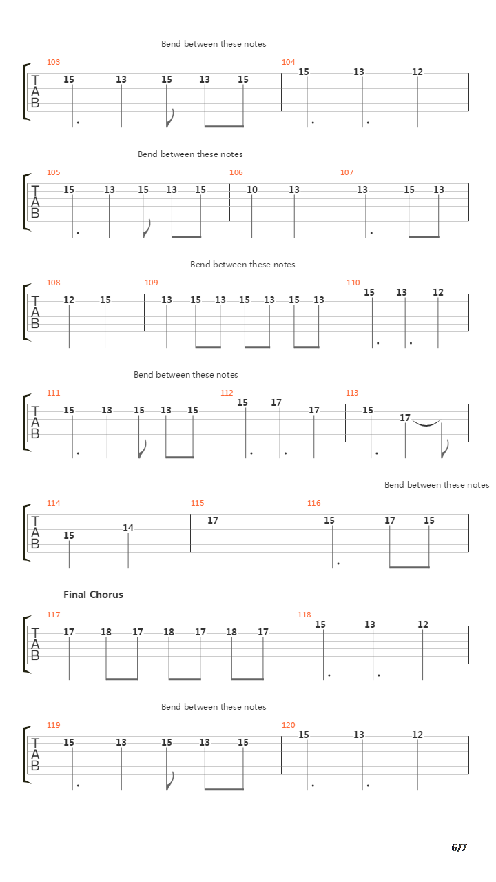 Metal Harbour - One Guitar吉他谱