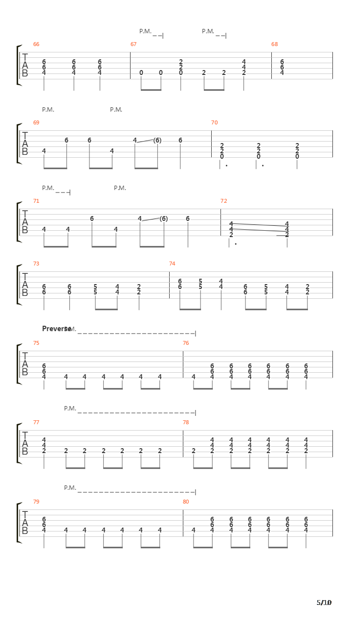 Never Turn Back吉他谱