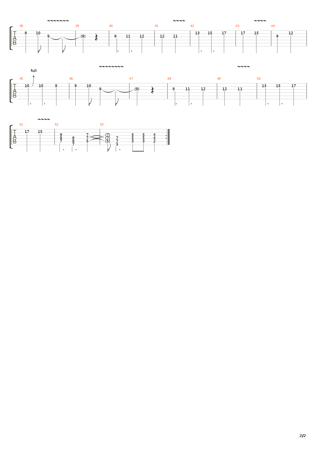 Seaside Hill吉他谱