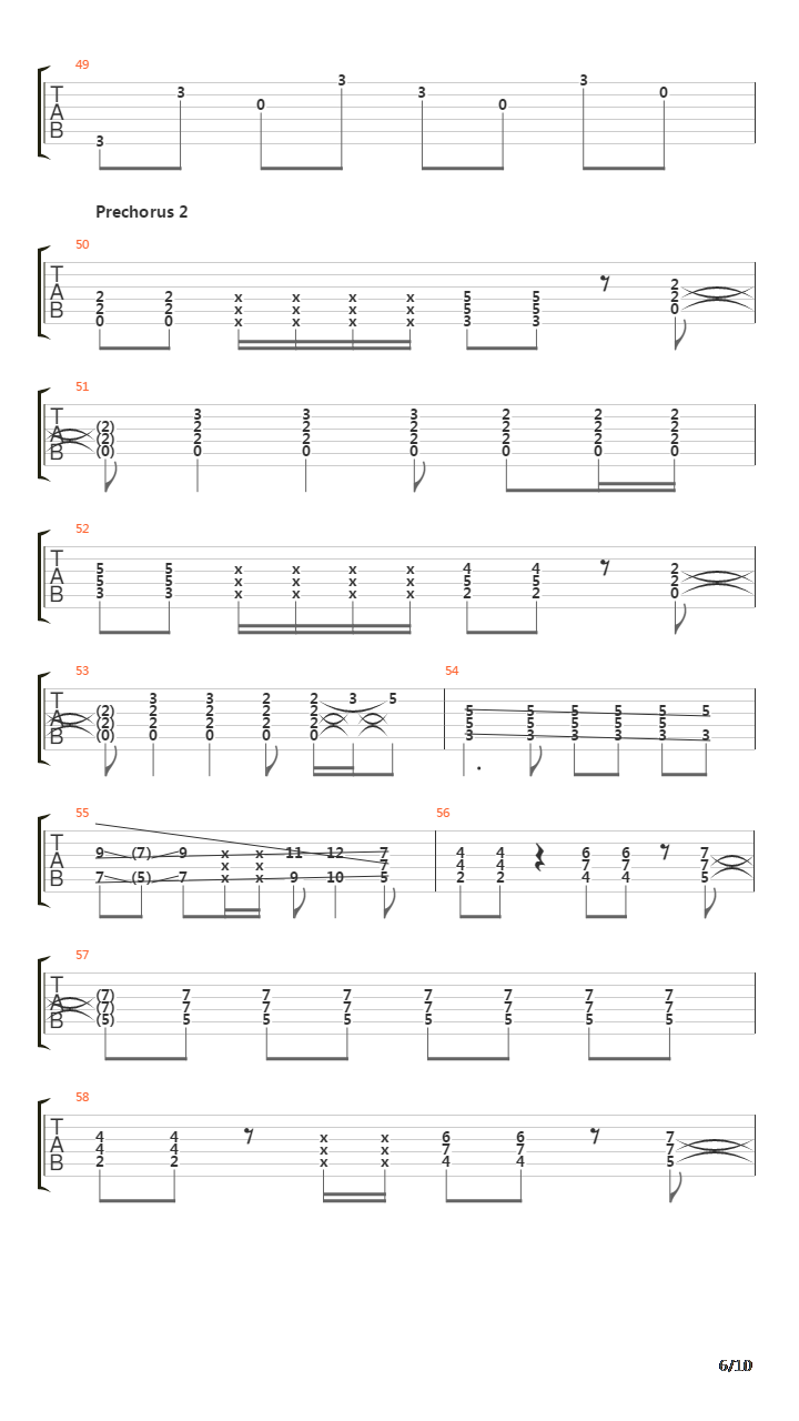 Song Of Hope吉他谱