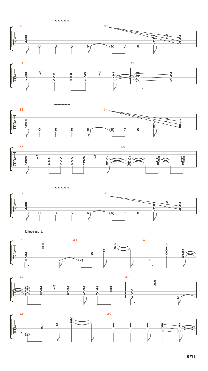 Un-Gravitify吉他谱