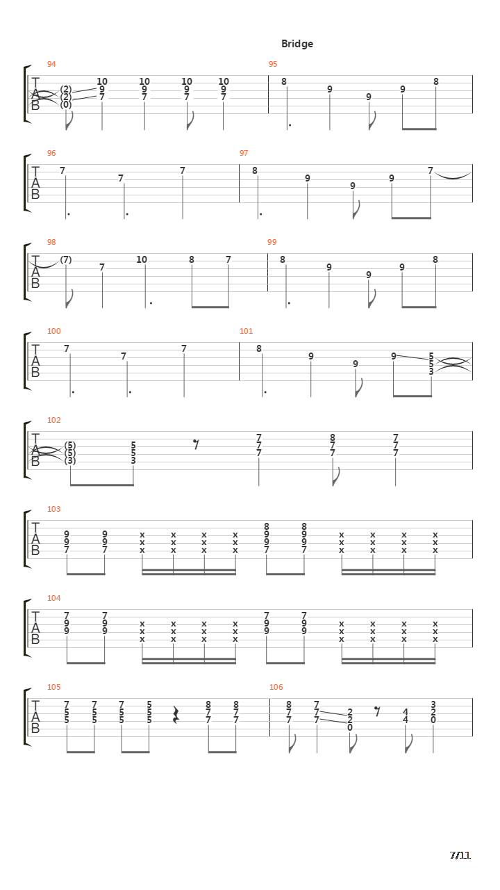 Un-Gravitify吉他谱