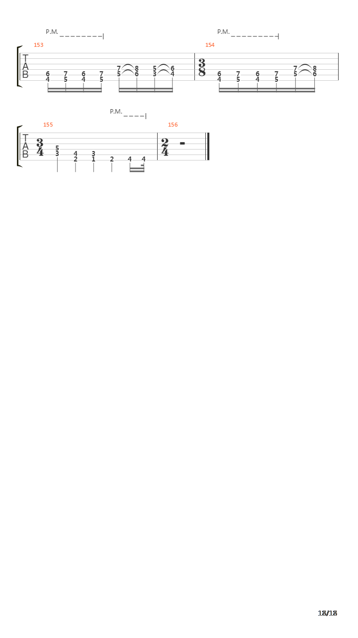 Emaciate吉他谱