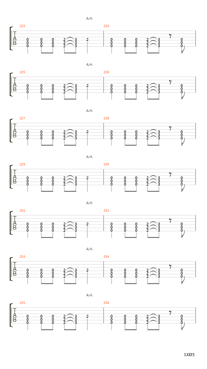 Slit吉他谱