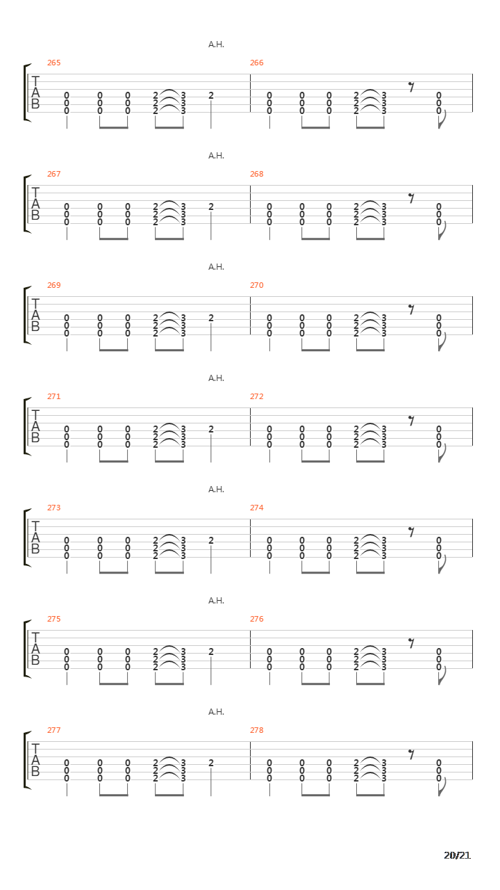 Slit吉他谱