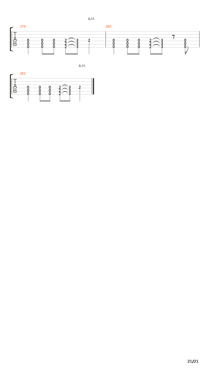 Slit吉他谱
