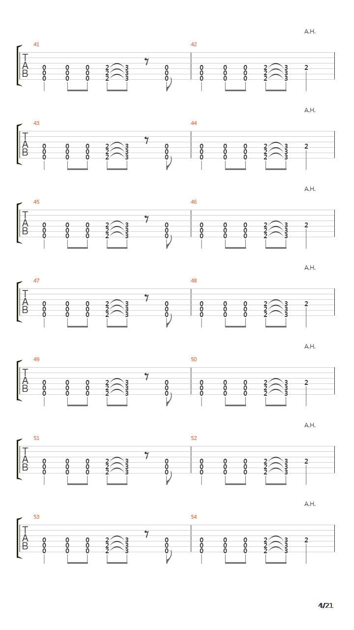 Slit吉他谱
