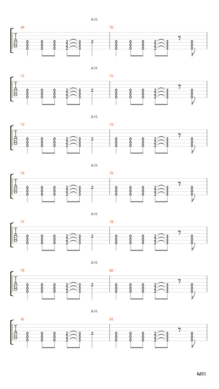 Slit吉他谱