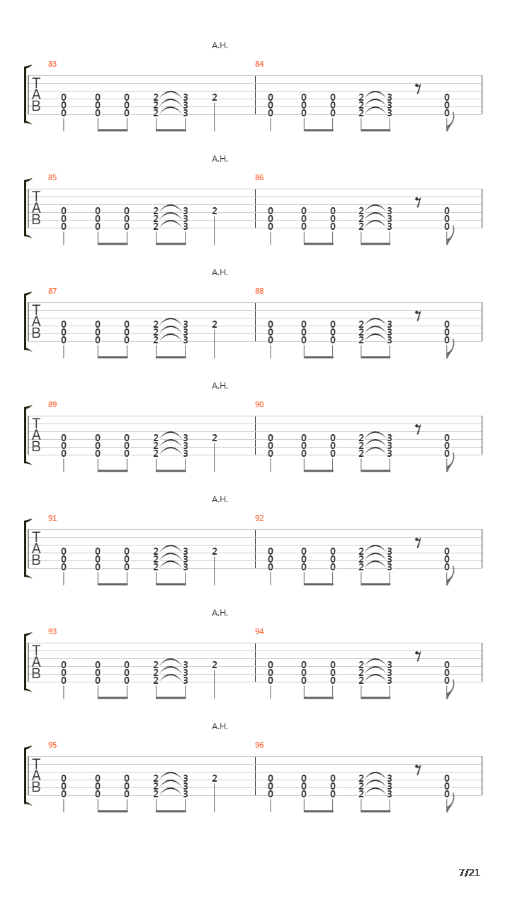Slit吉他谱