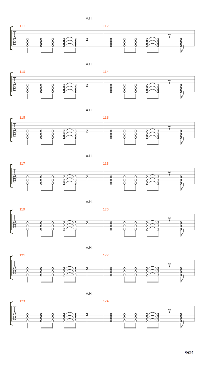 Slit吉他谱