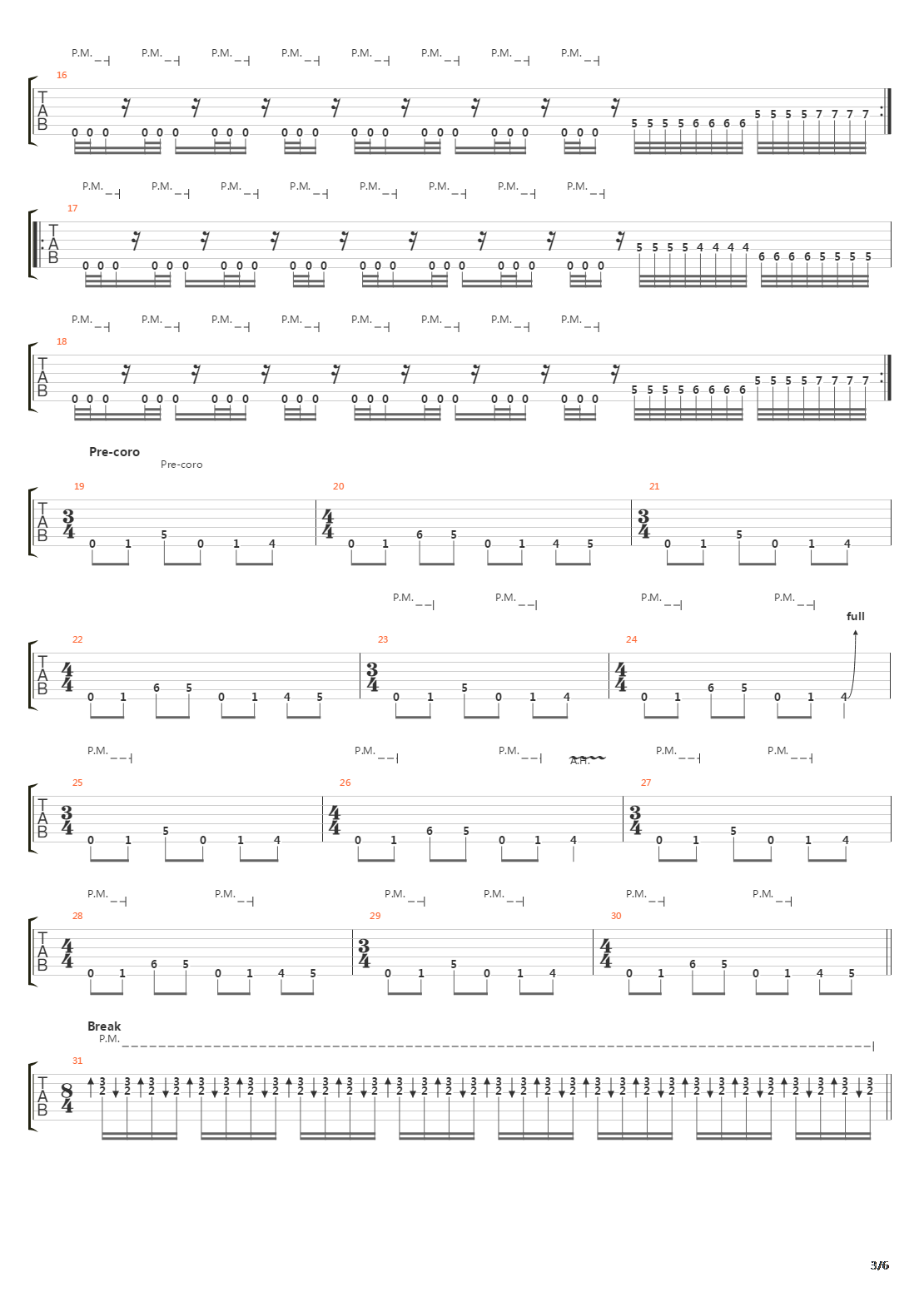 Song3吉他谱