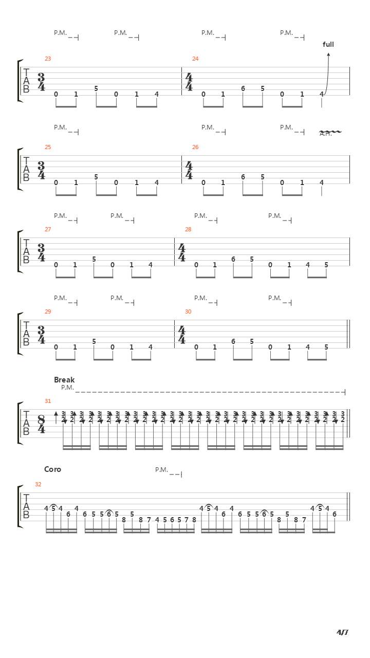 Song3吉他谱