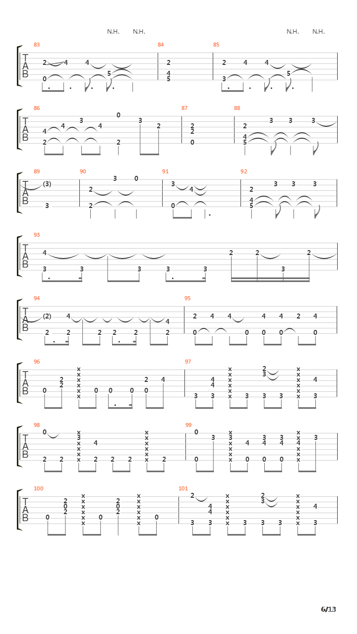 One More Times吉他谱