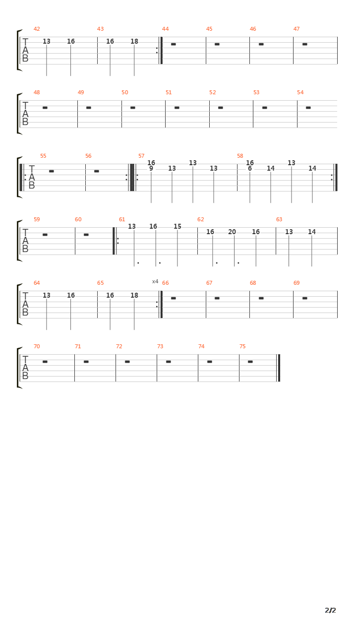 Soulève Moi吉他谱