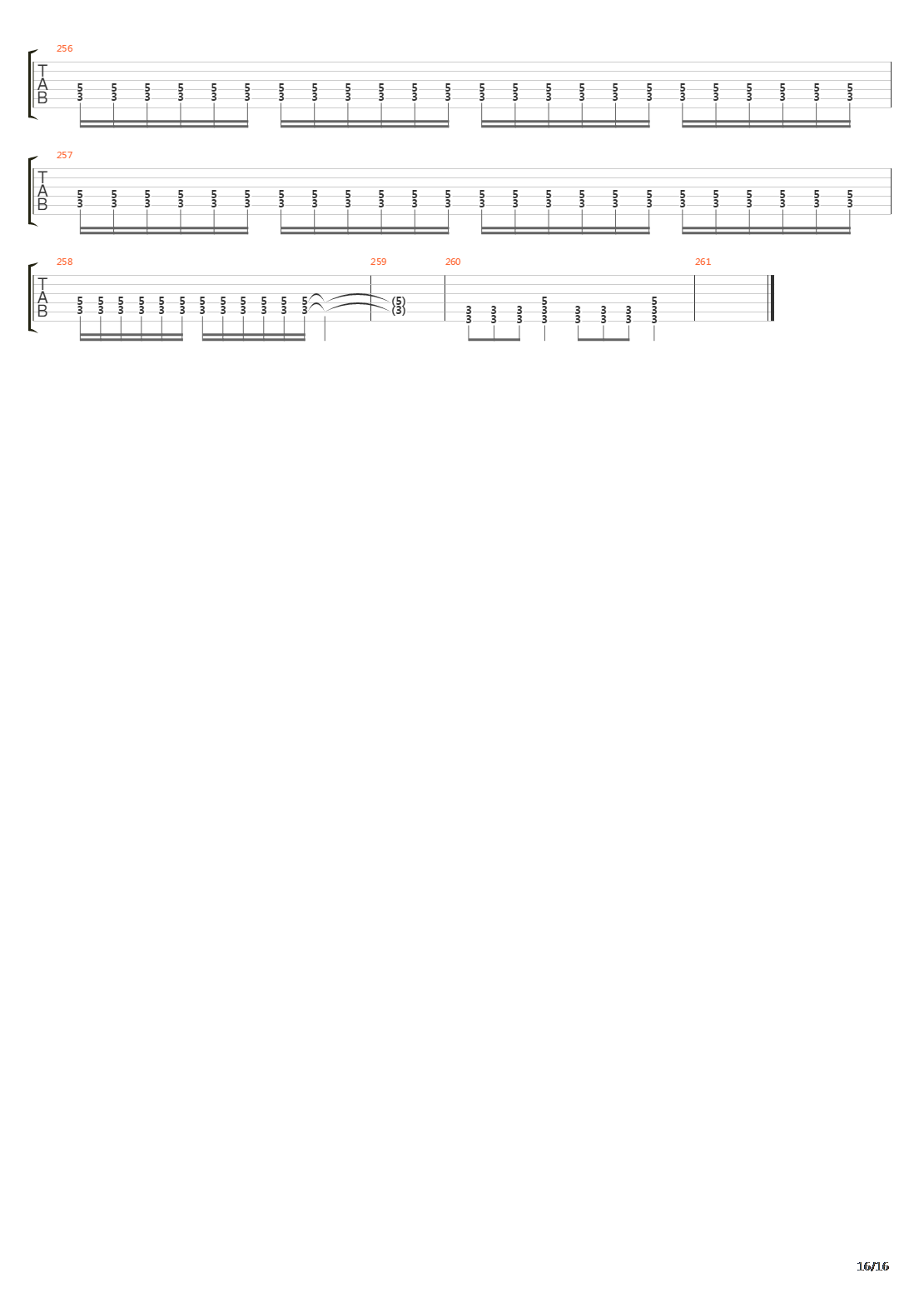Northstar吉他谱