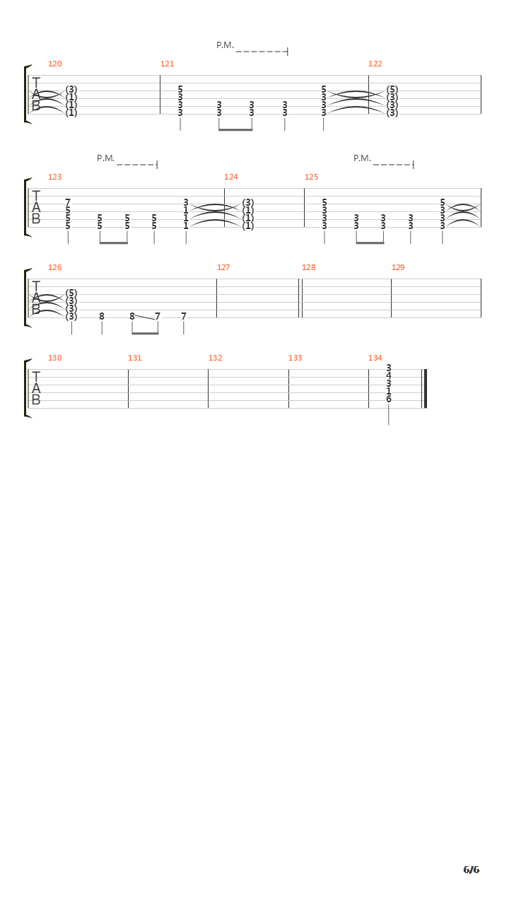 Breakdown吉他谱