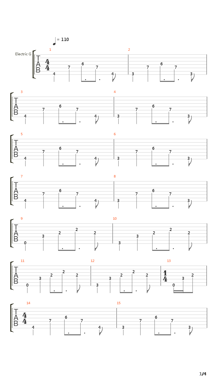 7 String Drop G Work In Progress吉他谱
