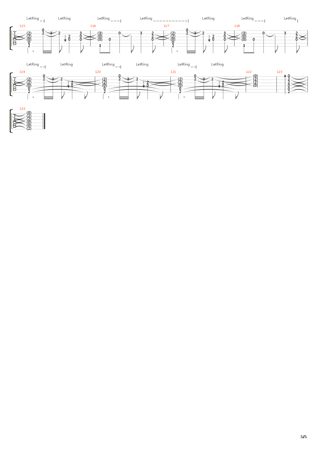 Babylon吉他谱