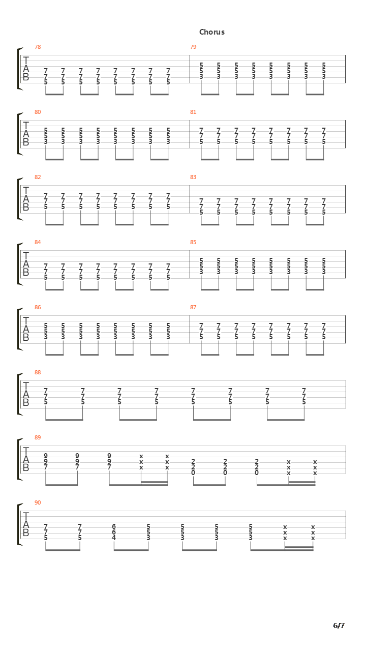 Crawl Back In吉他谱