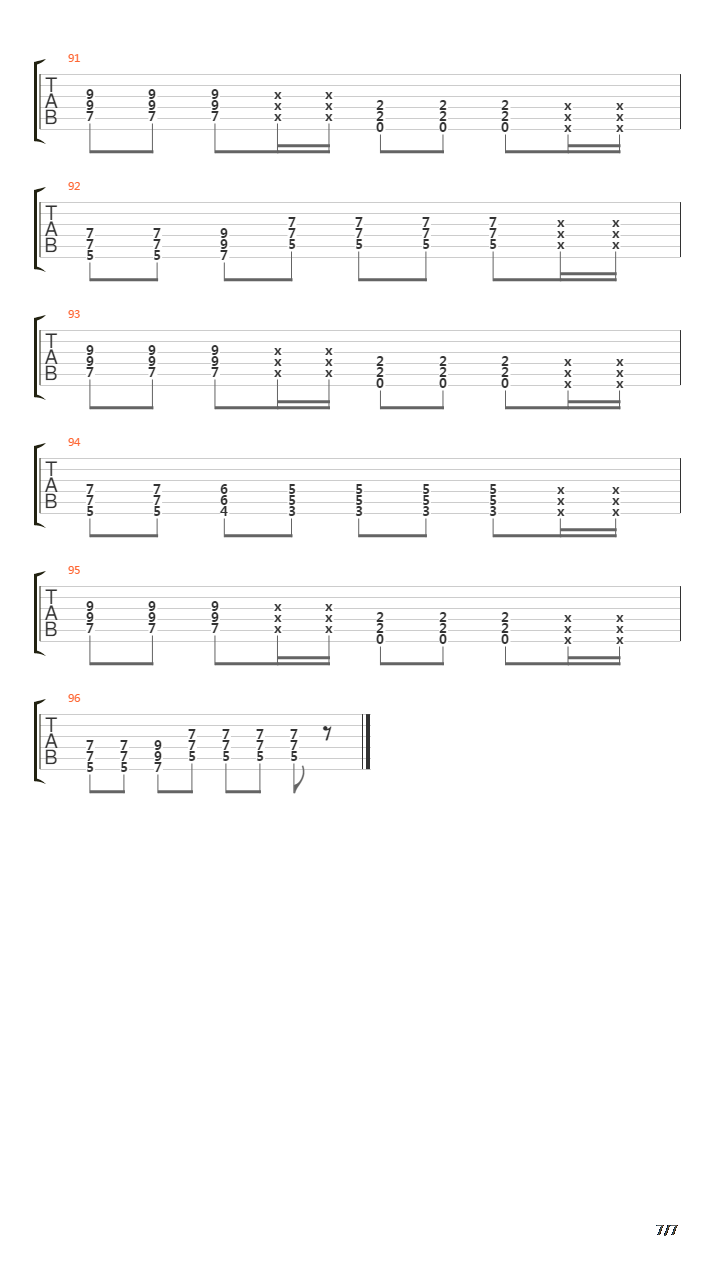 Crawl Back In吉他谱