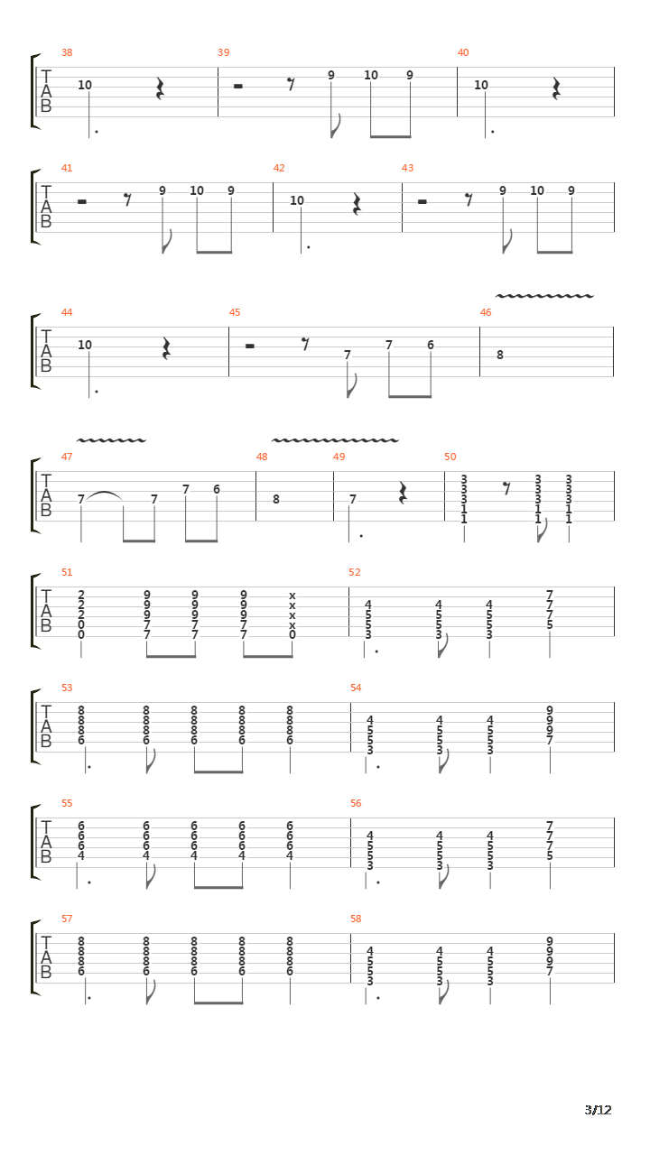 Cesspools In Eden吉他谱