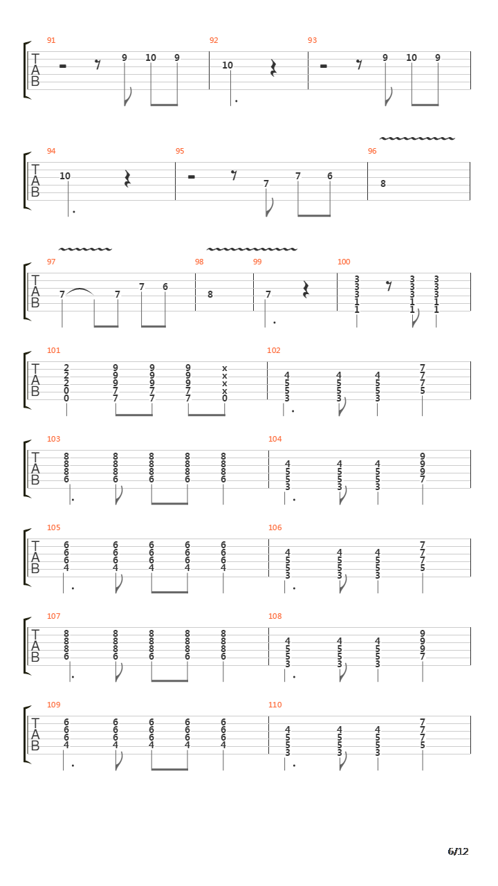 Cesspools In Eden吉他谱