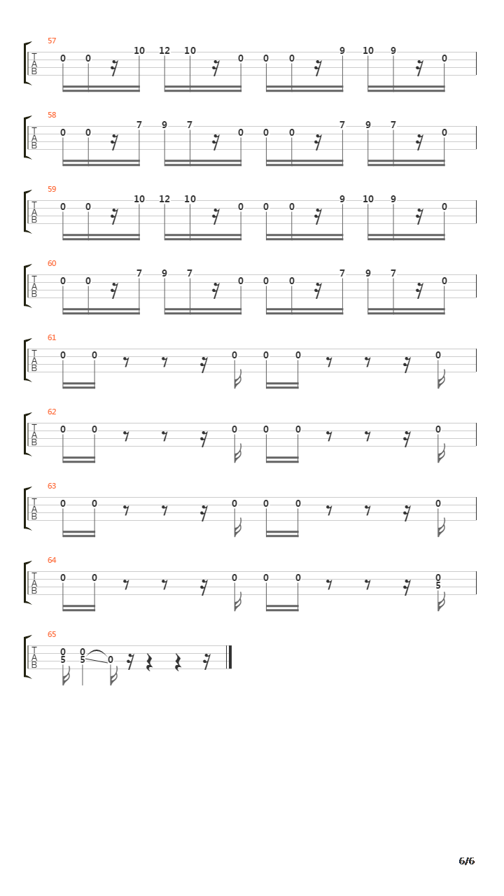 Turn It Out吉他谱