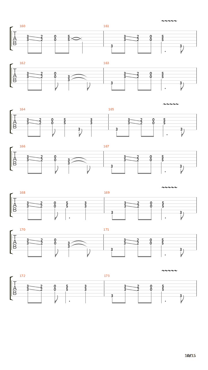 Burn吉他谱