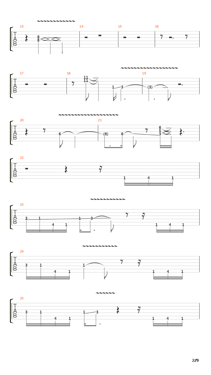 Let's Get Rocked (Standard Tuning)吉他谱