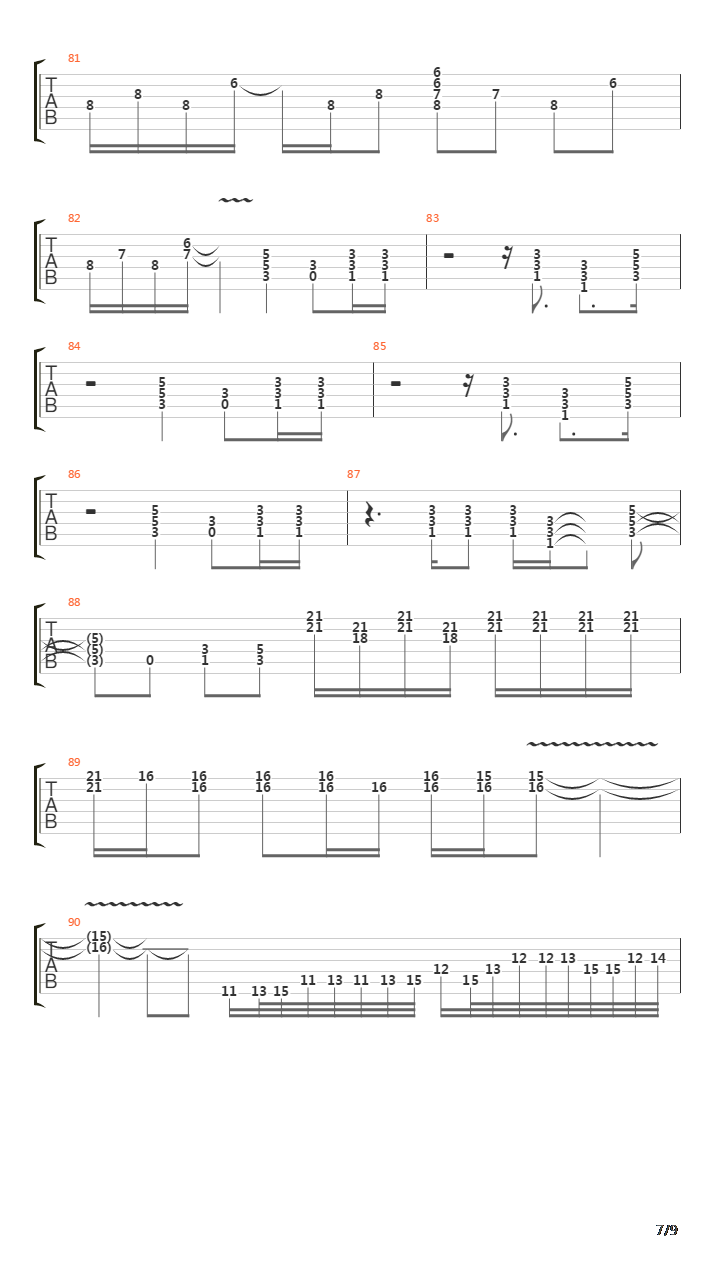 Let's Get Rocked (Standard Tuning)吉他谱