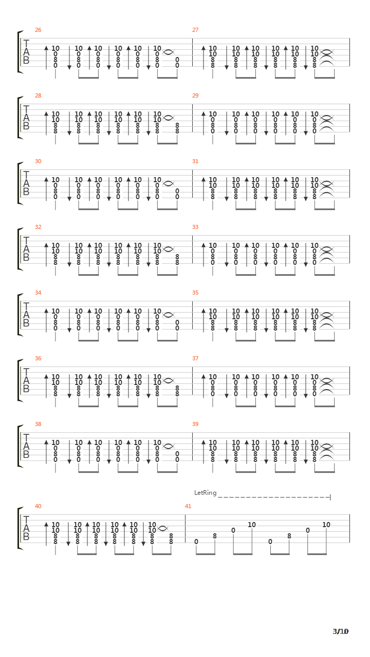 Change Version 2  (Acoustic)吉他谱