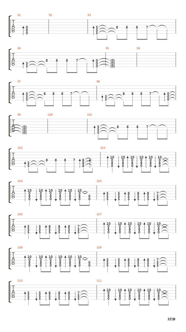 Change Version 2  (Acoustic)吉他谱