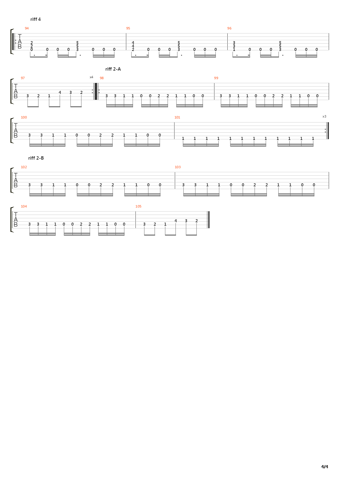 Deicide吉他谱