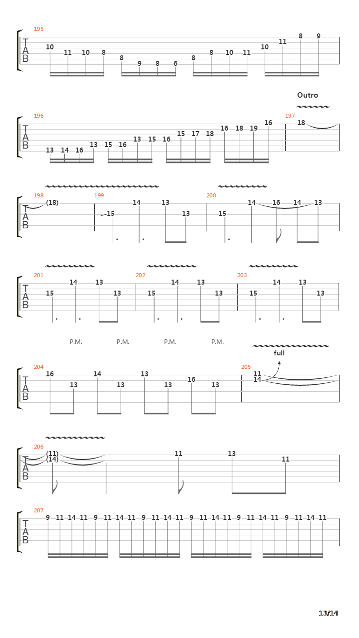 Ascending Into Naught吉他谱