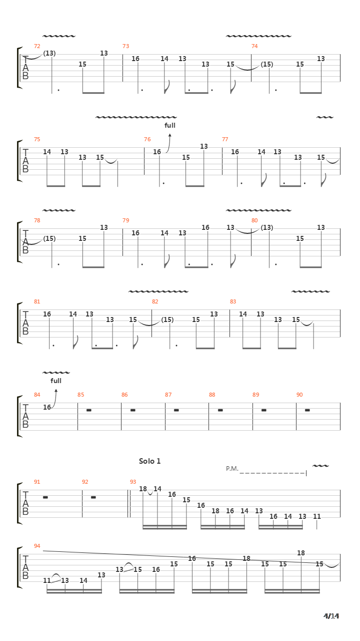 Ascending Into Naught吉他谱