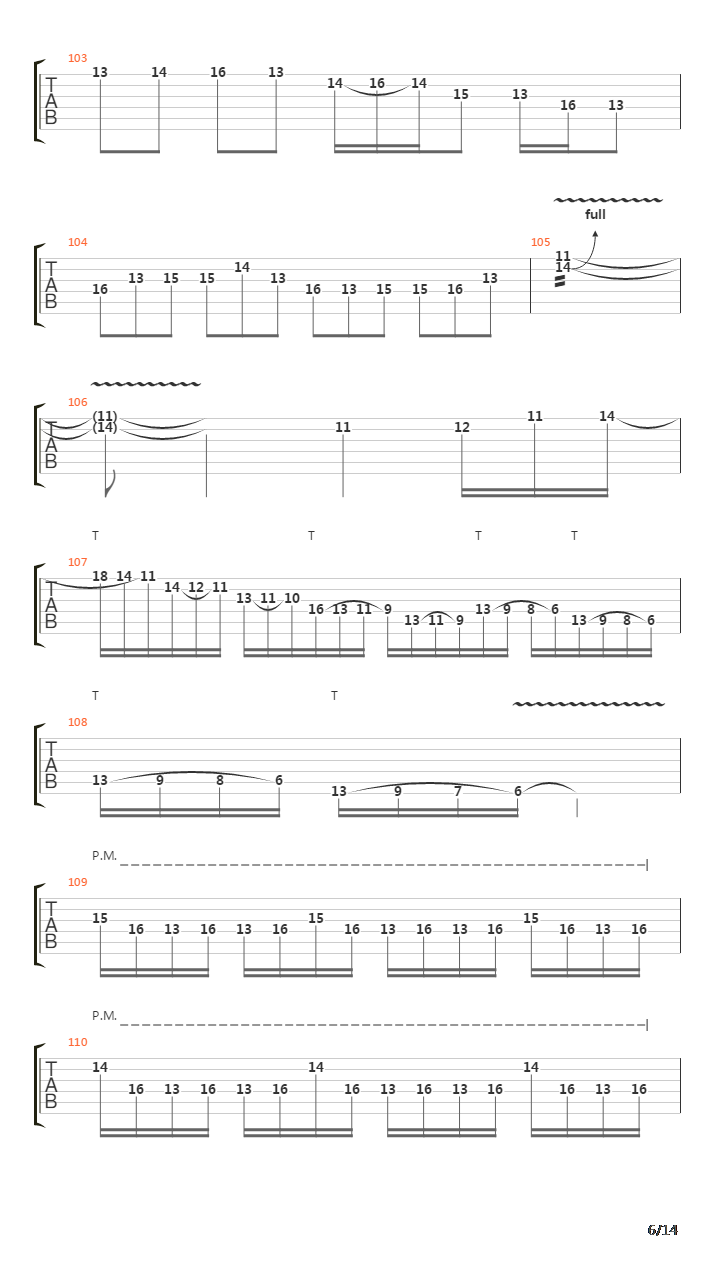 Ascending Into Naught吉他谱