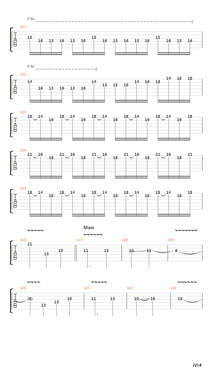 Ascending Into Naught吉他谱