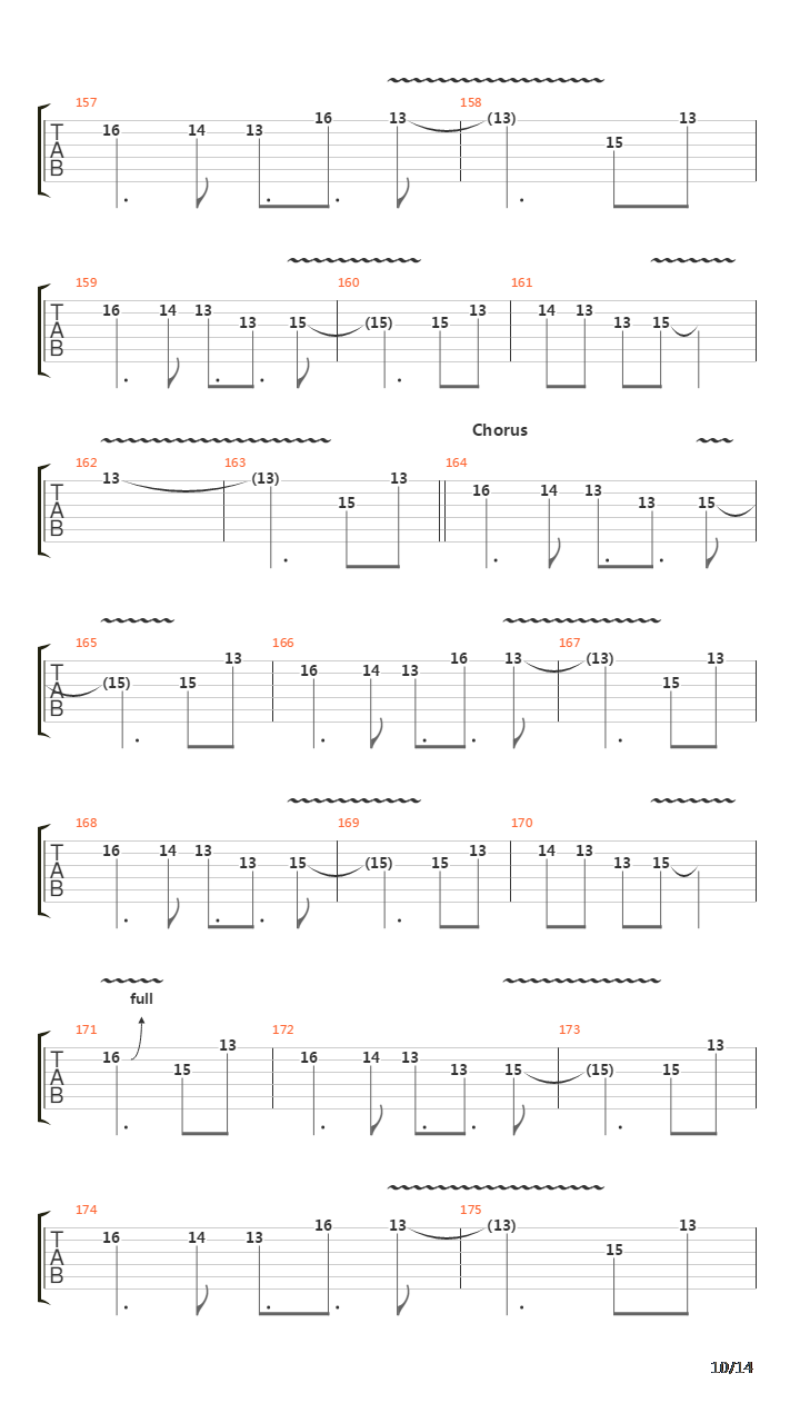 Ascending Into Naught吉他谱