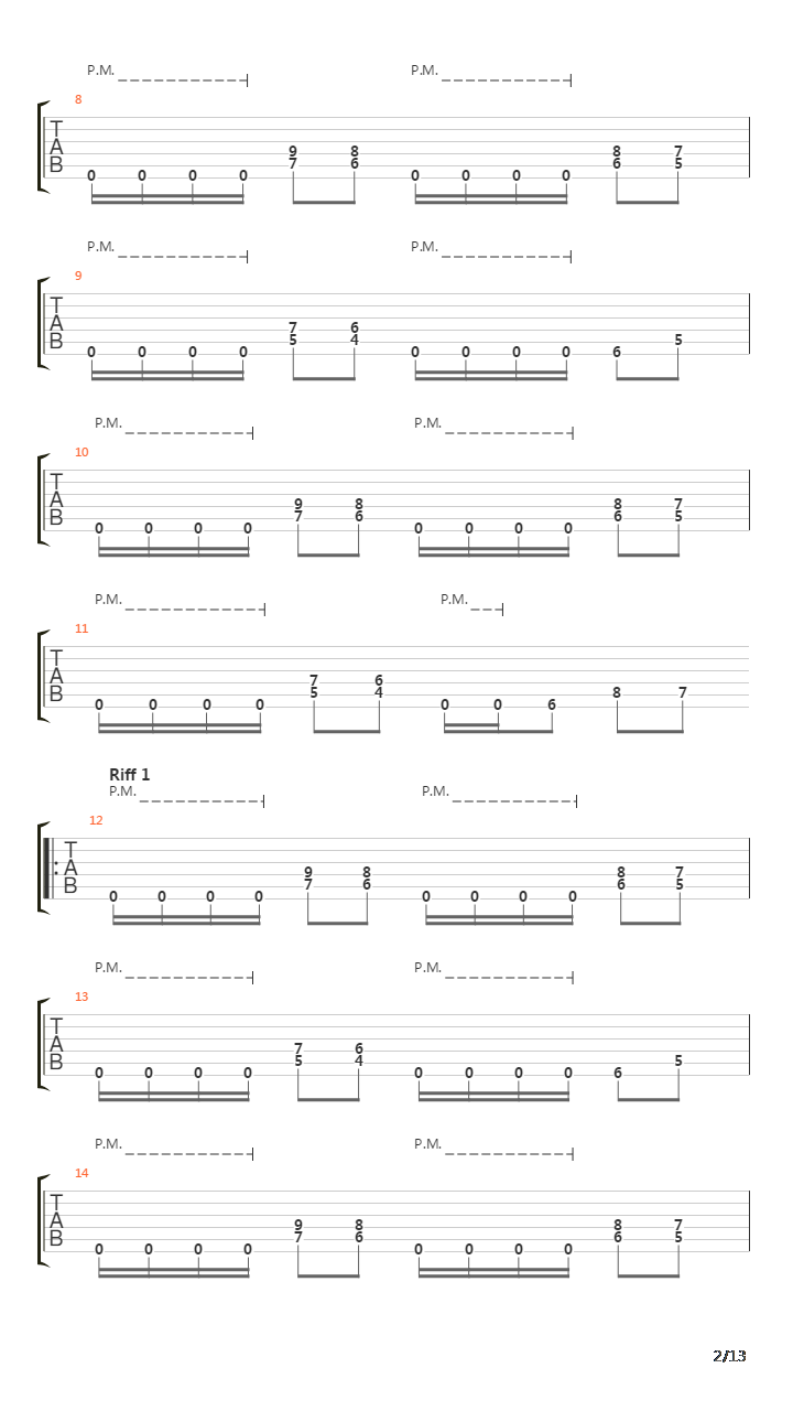 Crippling Velocity吉他谱