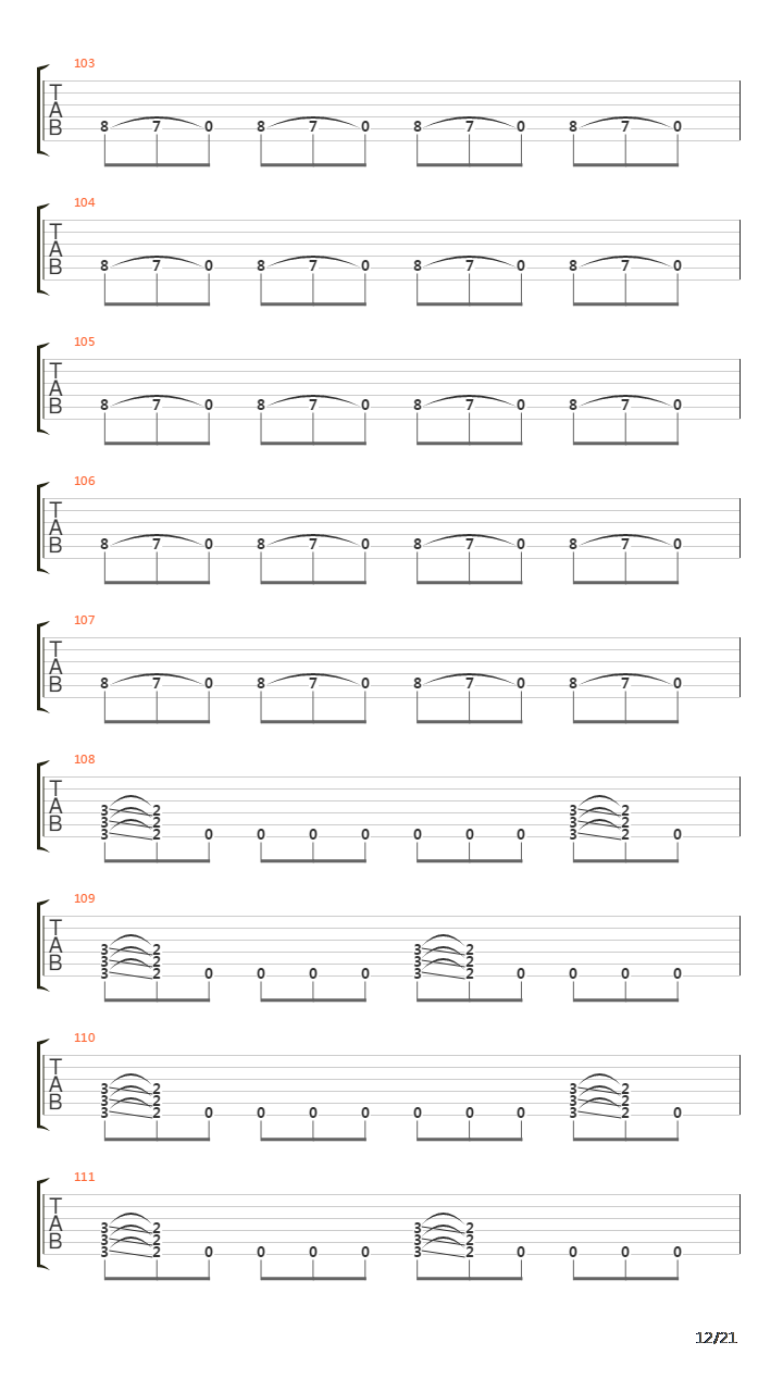 The Soldier's Song吉他谱