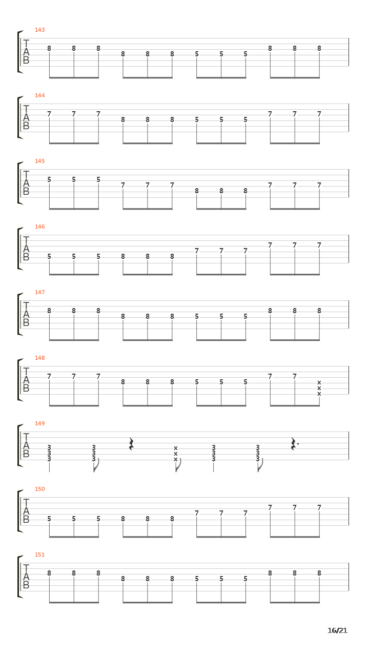 The Soldier's Song吉他谱