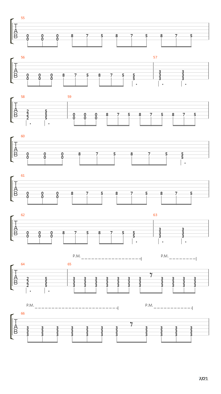 The Soldier's Song吉他谱