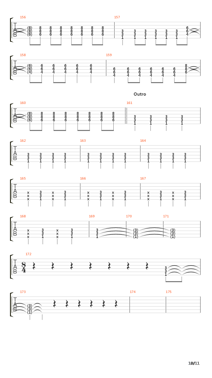 Itt Az En Idom - B吉他谱